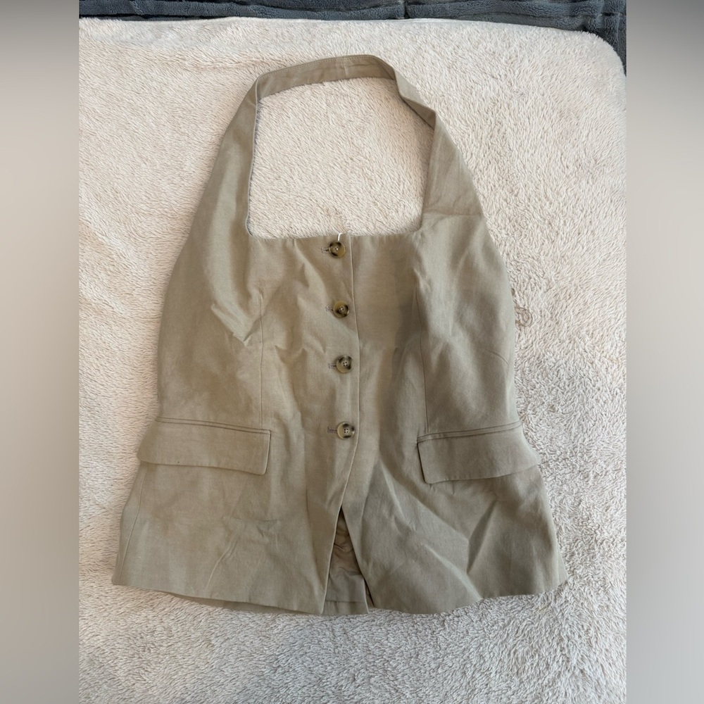 Mango vest shirt